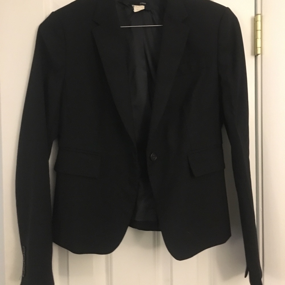 J Crew - Size 2 Black Blazer